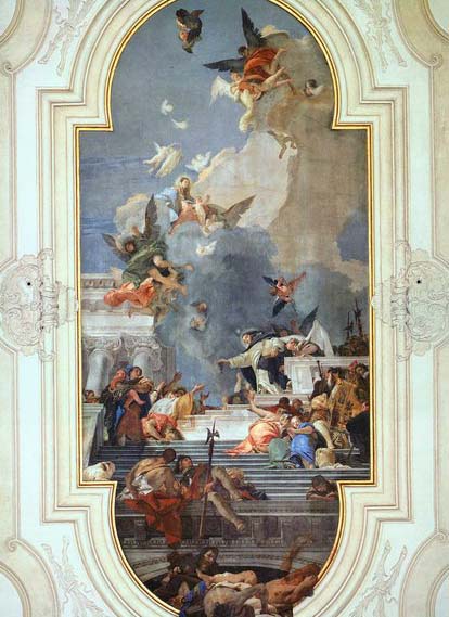 TIEPOLO, Giovanni Domenico The Institution of the Rosary